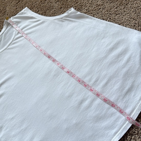 Quince Cotton Modal White Muscle Tank Top - Picture 7 of 8